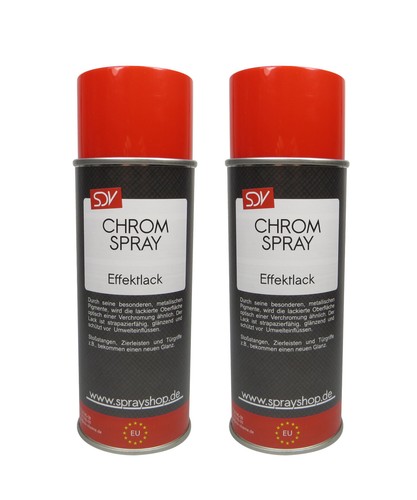 Chromspray effektspray - chromspray, 2x