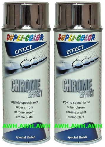 2x400ml lackspray chromfarbe - 2x400ml,