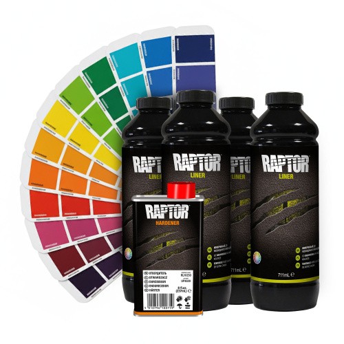 Raptor lack flaschen kit - raptor, 4l