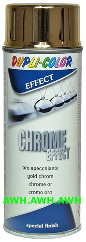 1x400ml chromfarbe goldspray - 1x400ml,