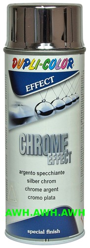 1x400ml lackspray chromfarbe - 1x400ml,